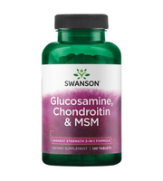 Glucosamine, Chondroitin & MSM 250/200/150 mg x 120 tableta - Swanson