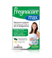 pregnacare max vitamini, folna kiselina, omega 3... za trudnice