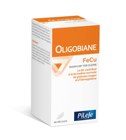 Oligobiane FeCu PiLeJe - željezo i bakar, 90 kapsula