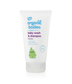 organski šampon i kupka za bebe i djecu sa osjetljivom kožom - GREEN PEOPLE ORGANIC BABIES BABY WASH & SHAMPOO - LAVENDER