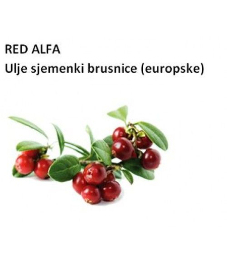 biljno ulje sjemenki brusnice europske, co2; RED ALFA LINGONBERRY SEED OIL