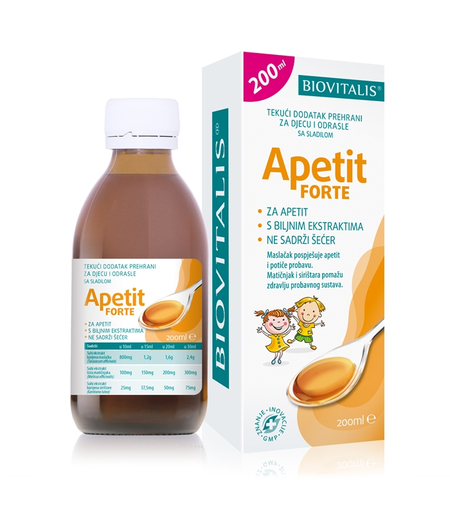 apetit forte sirup biovitalis