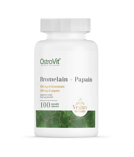 OstroVit Bromelain + Papain kapsule