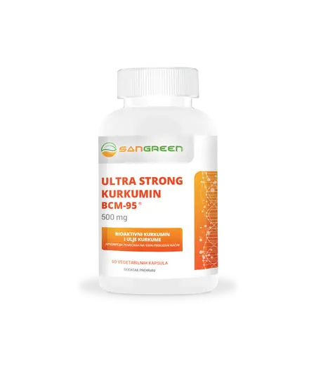 kurkuma kapsule - ultrastrong kurkumin BCM-95 sangreen