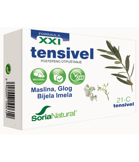 TENSIVEL kapsule za snižavanje visokog krvnog tlaka - soria natural