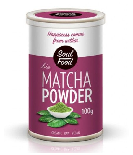 matcha prah - matcha čaj soul food