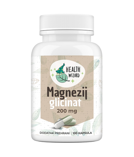 MAGNEZIJ GLICINAT- magnesium glycinate HEALTH WIZARD