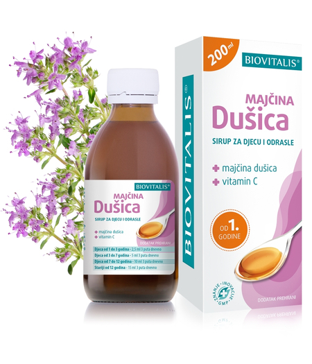 majčina dušica sirup biovitalis