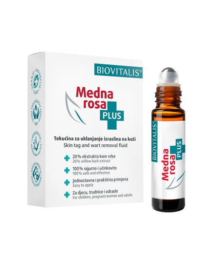 Medna rosa PLUS - za uklanjanje virusnih bradavica i fibroma  Biovitalis