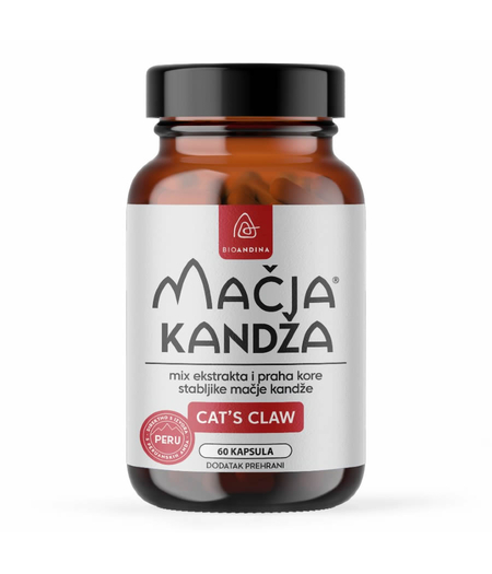 mačja kandža kapsule bioandina