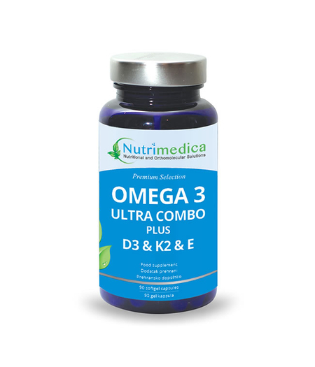 OMEGA 3 ULTRA COMBO PLUS D3 & K2 & E NUTRIMEDICA